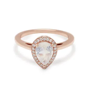 Pear Rosette Ring (Size 6) - Was <s> $6,150 </s>