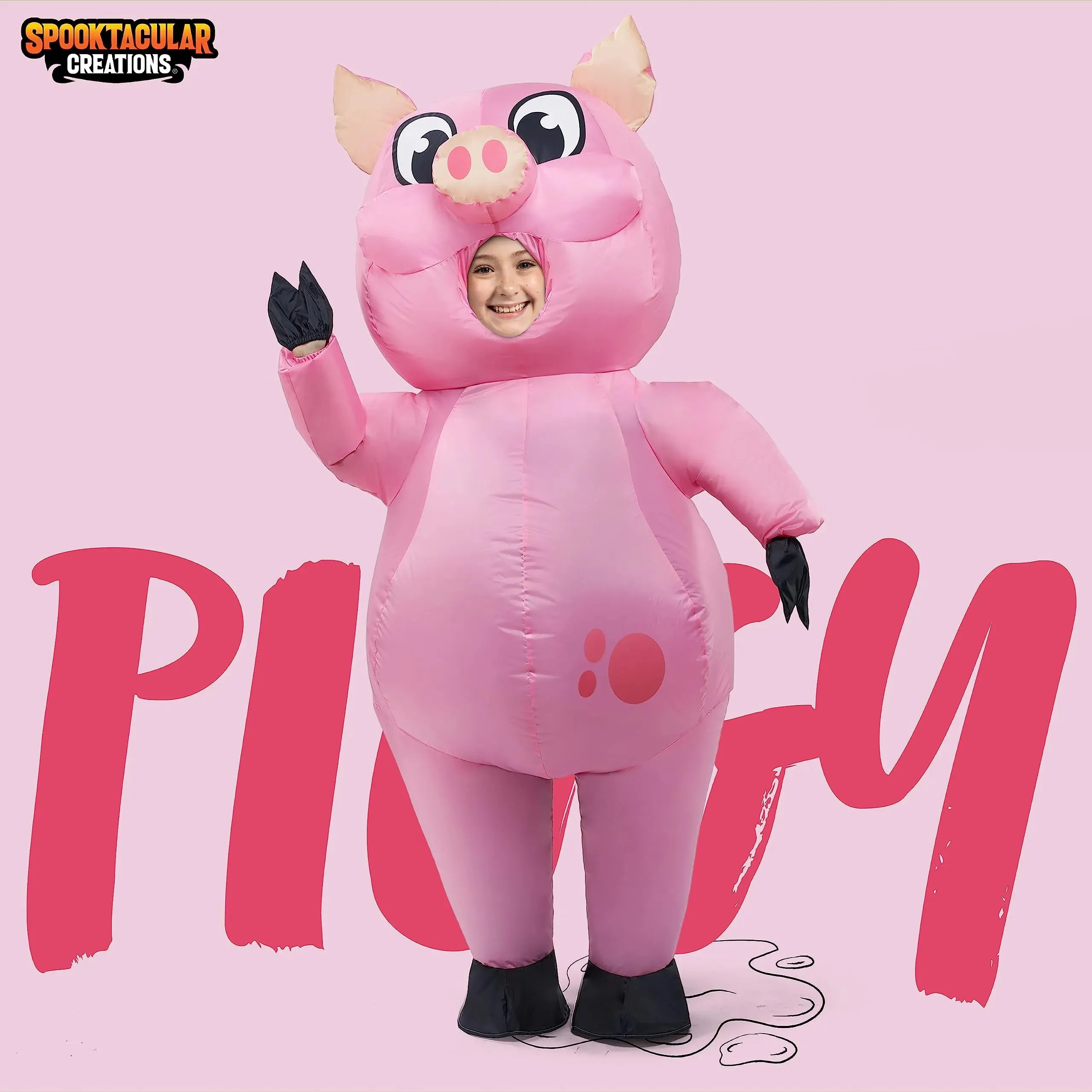 Piggy Full Body Inflatable Costume For Adult and Kids