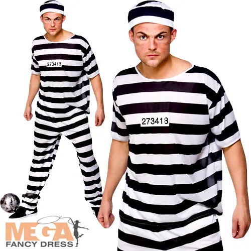 Prison Break Convict Themed Costume