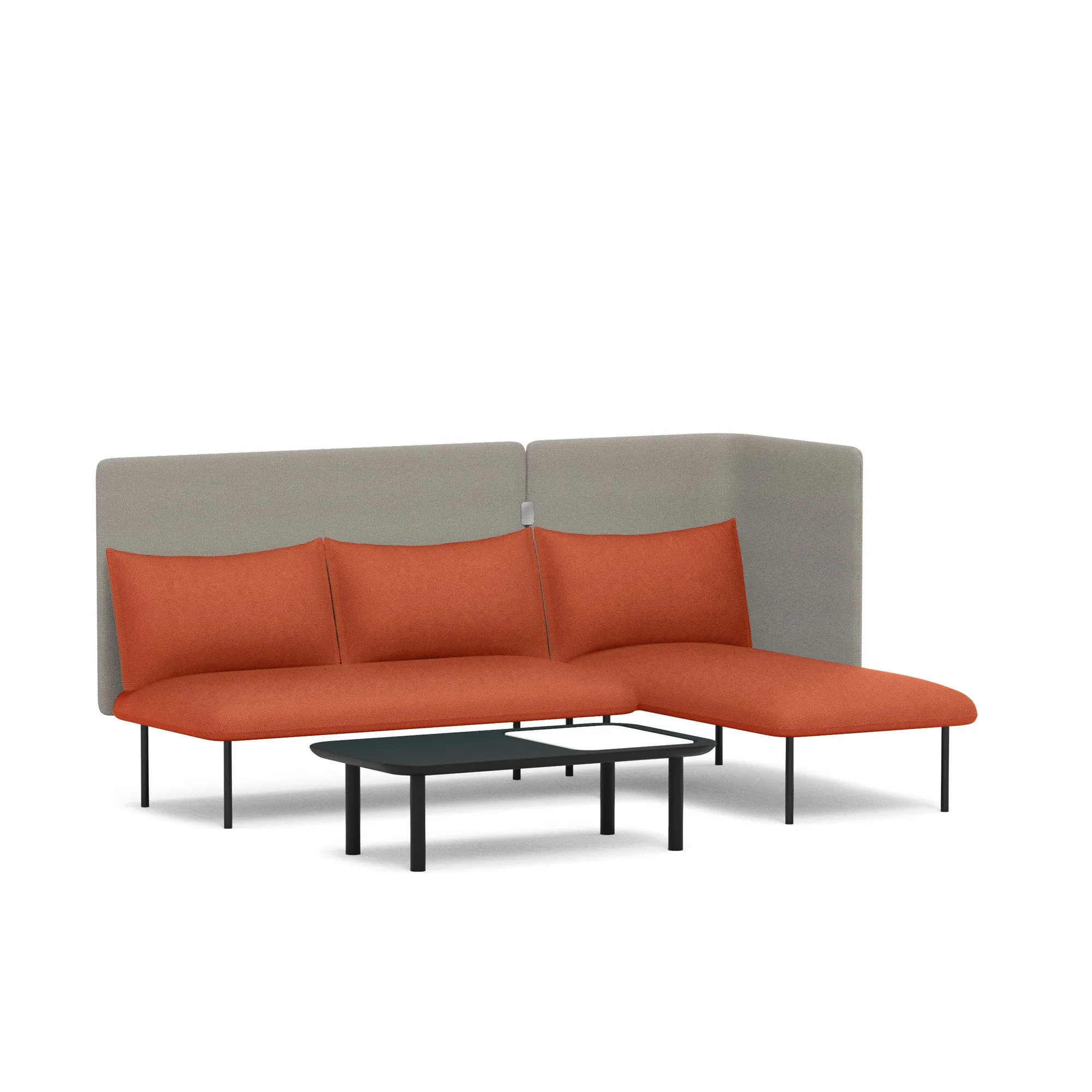 QT Adaptable Lounge Sofa   Right Chaise