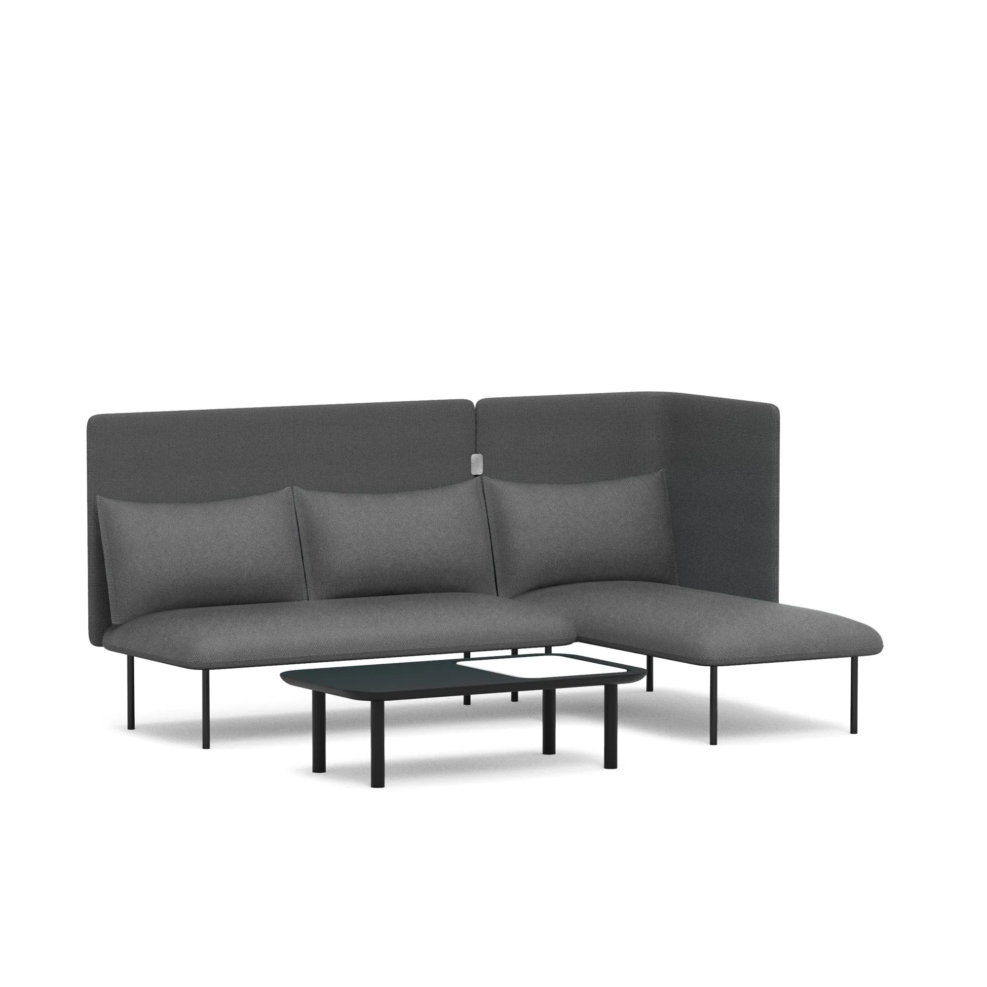 QT Adaptable Lounge Sofa   Right Chaise