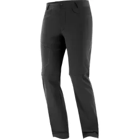 Salomon Men&#x27;s Wayfarer Zip Off Pants Deep Black | Buy Salomon Men&#x27;s Wayfarer Zip Off Pants Deep Black here | Outnorth