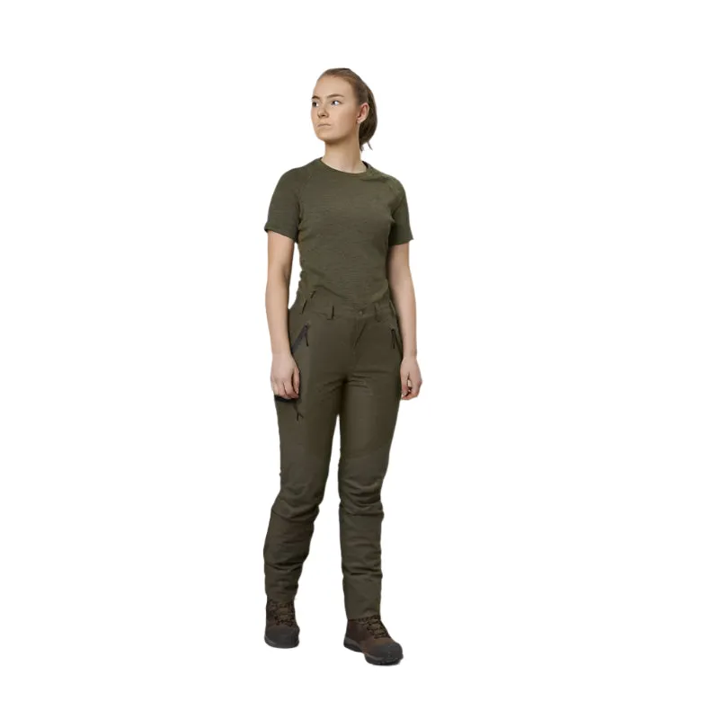 Seeland Avail Ladies SEETEX Waterproof Trousers - Pine Green Melange