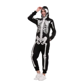 Skeleton Pajamas jumpsuit - Adult