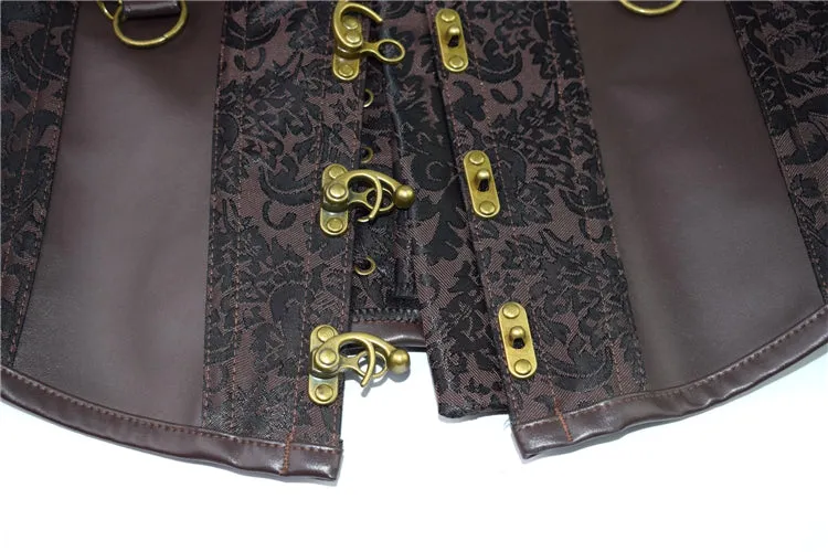 Steampunk Renaissance Boned Gothic Victorian Corsets