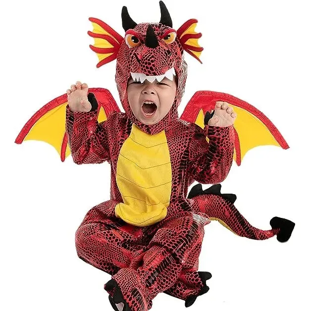 Toddler Trick or Treating Dragon Costume For Halloween