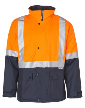 Two-tone Hi Vis Rain Proof Jacket With Quilt Lining SW28A