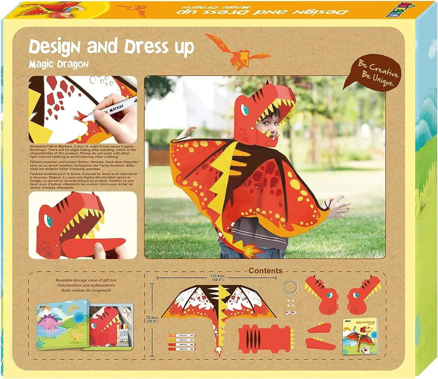 Unicorn Dress Up Fun Set â€“ Magic Dragon