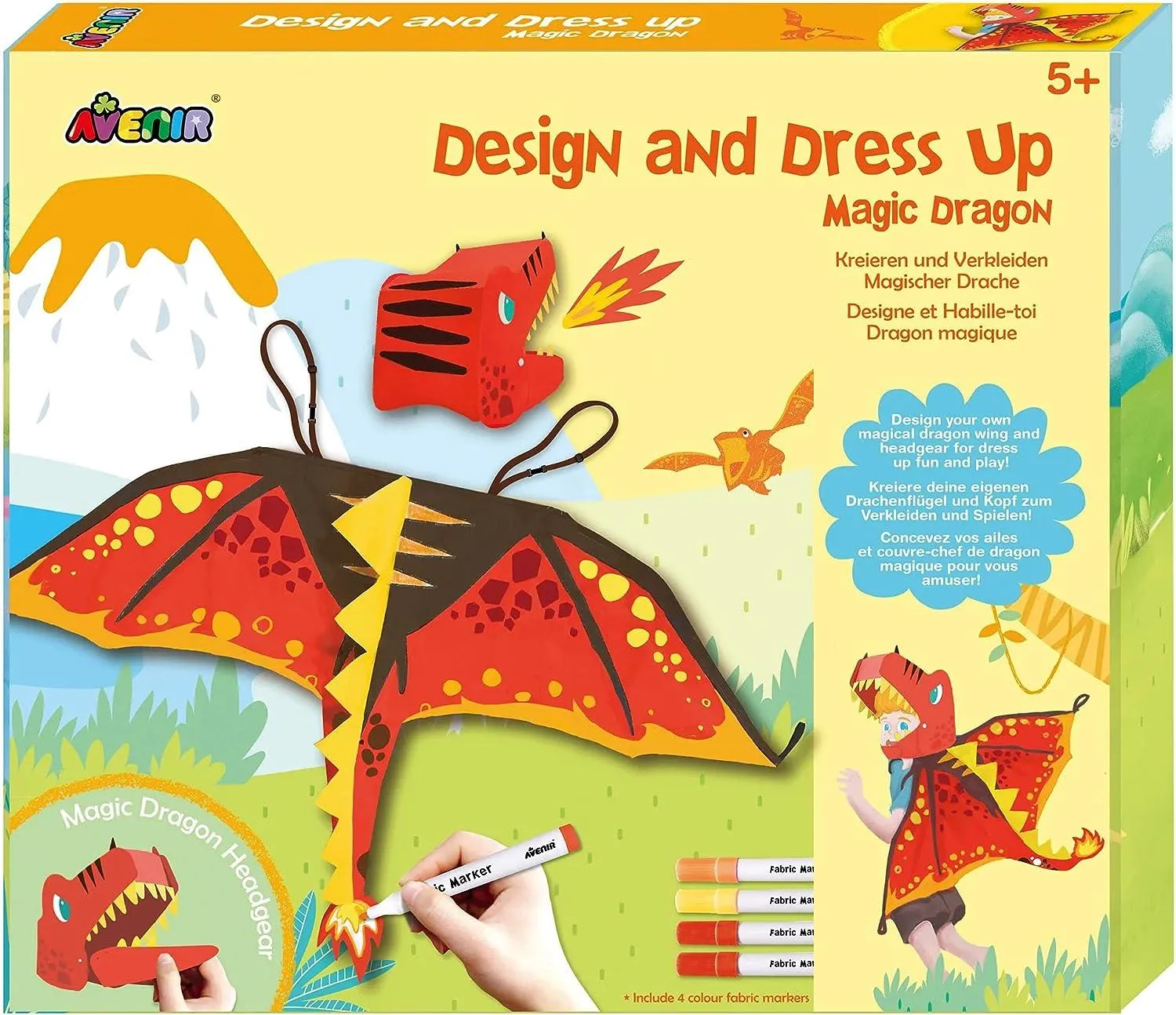 Unicorn Dress Up Fun Set â€“ Magic Dragon