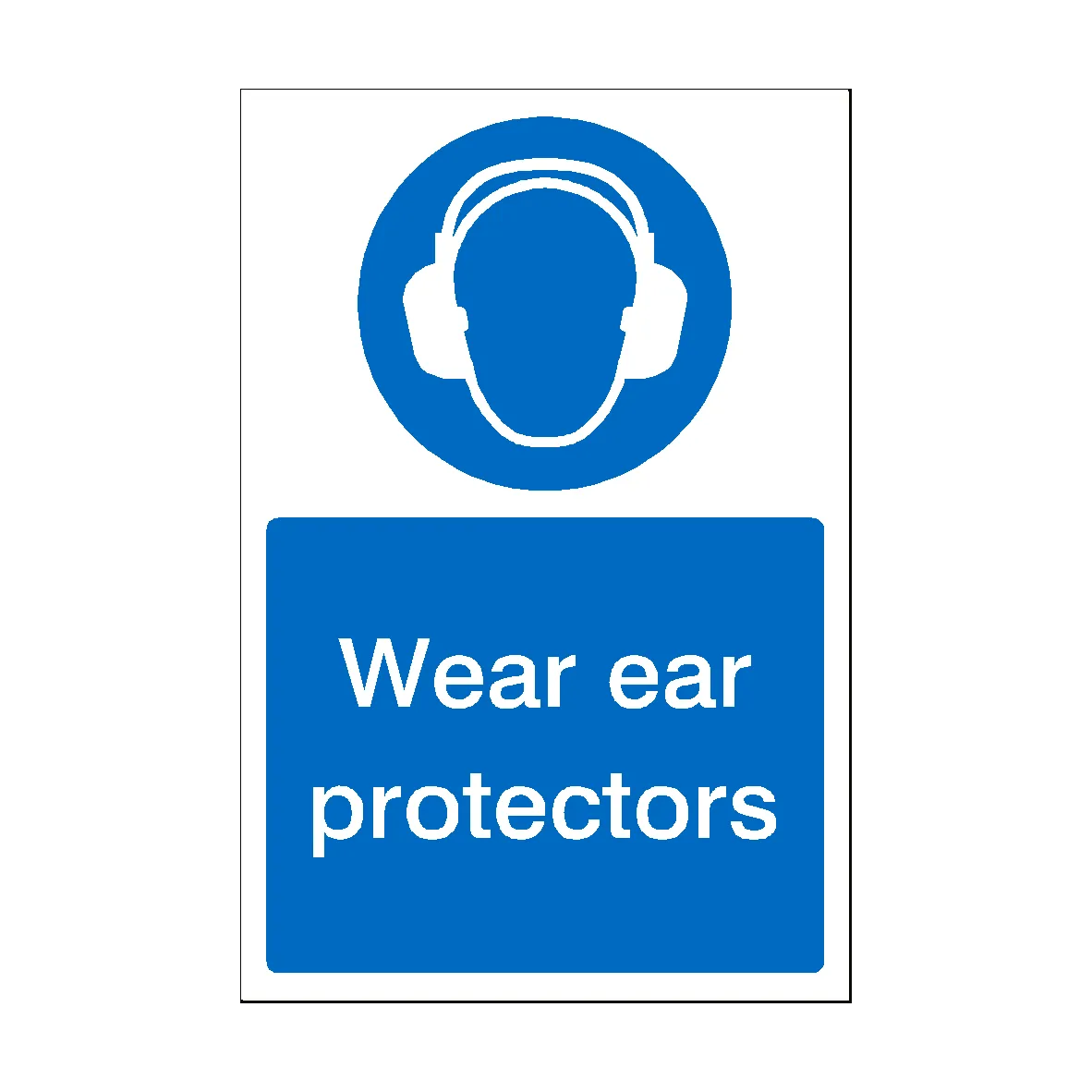 Wear Ear Protectors Sticker