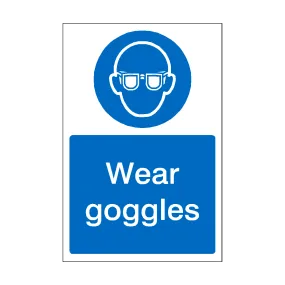 Wear Goggles Sticker