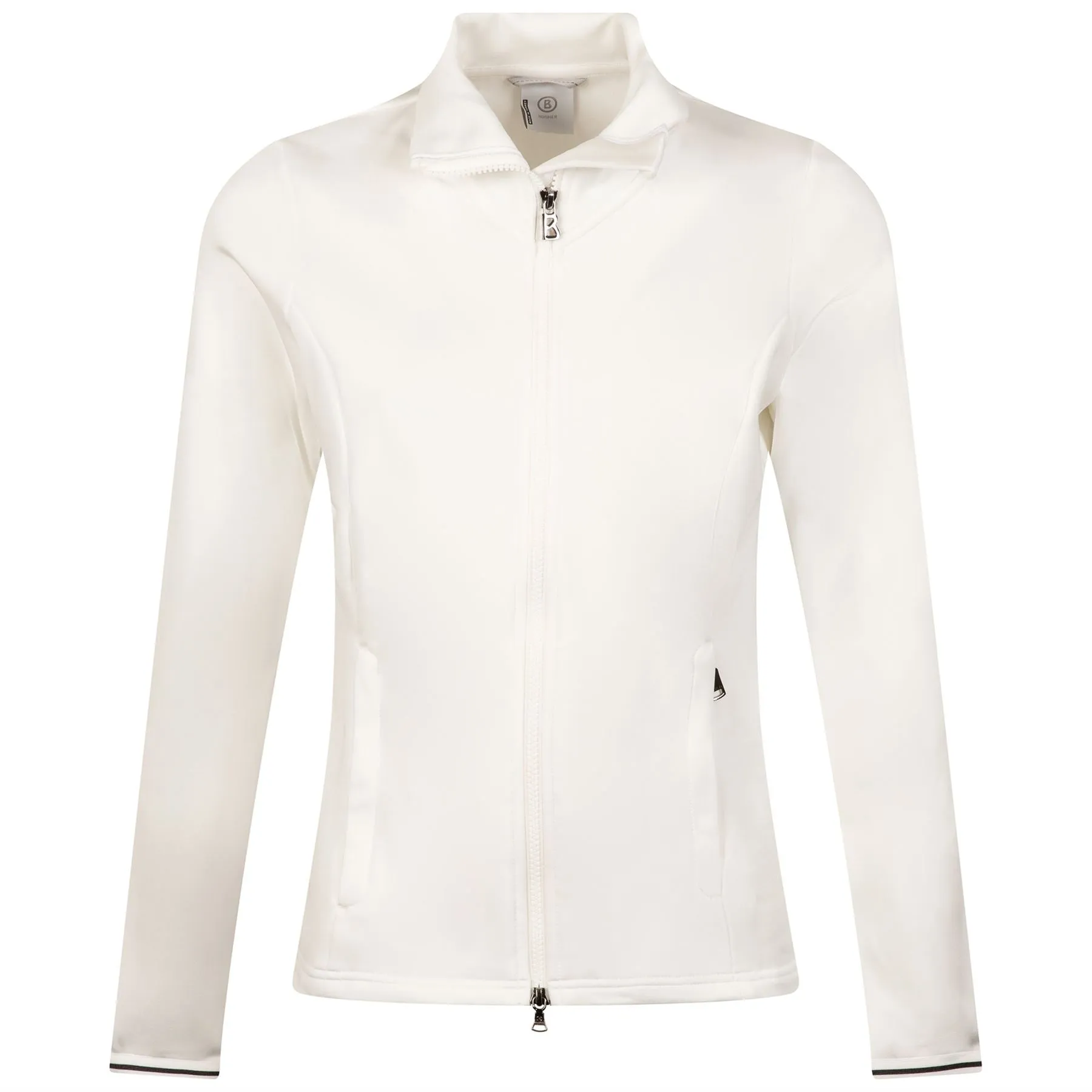 Womens Linia Half Zip Mid Layer Off White - AW23